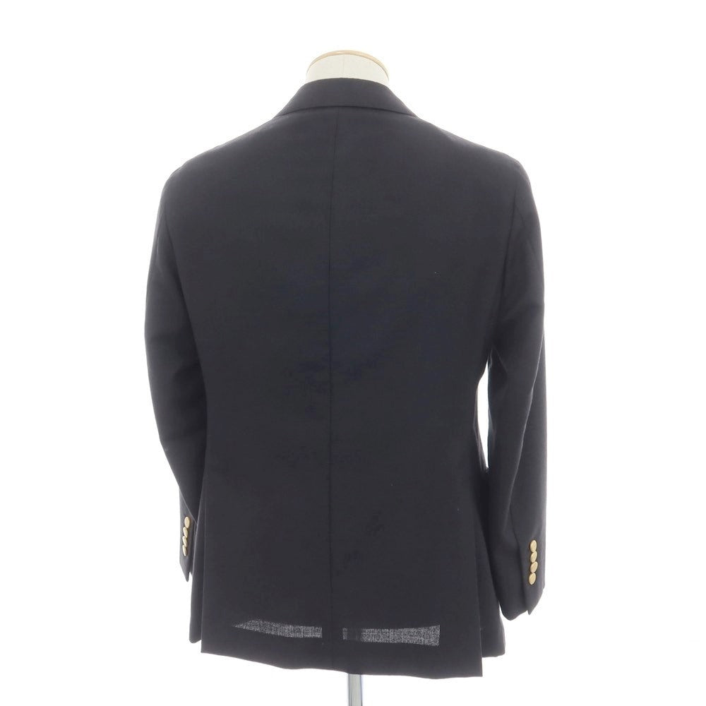 [Used] Valditaro Wool Double Breasted Jacket Black [44] [Condition Rank C] [Men&