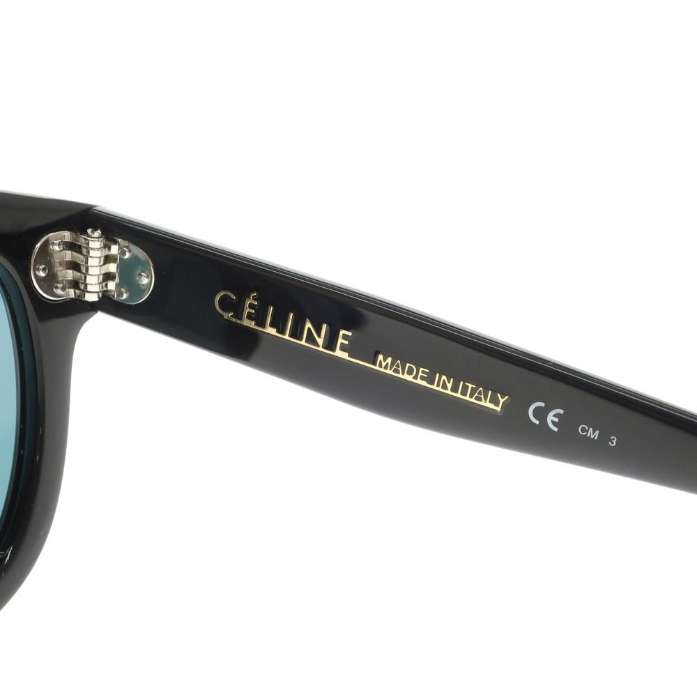 [Used] CELINE Cell Frame Wellington Sunglasses Black x Navy [51□22] [Condition Rank B] ​​[Men&