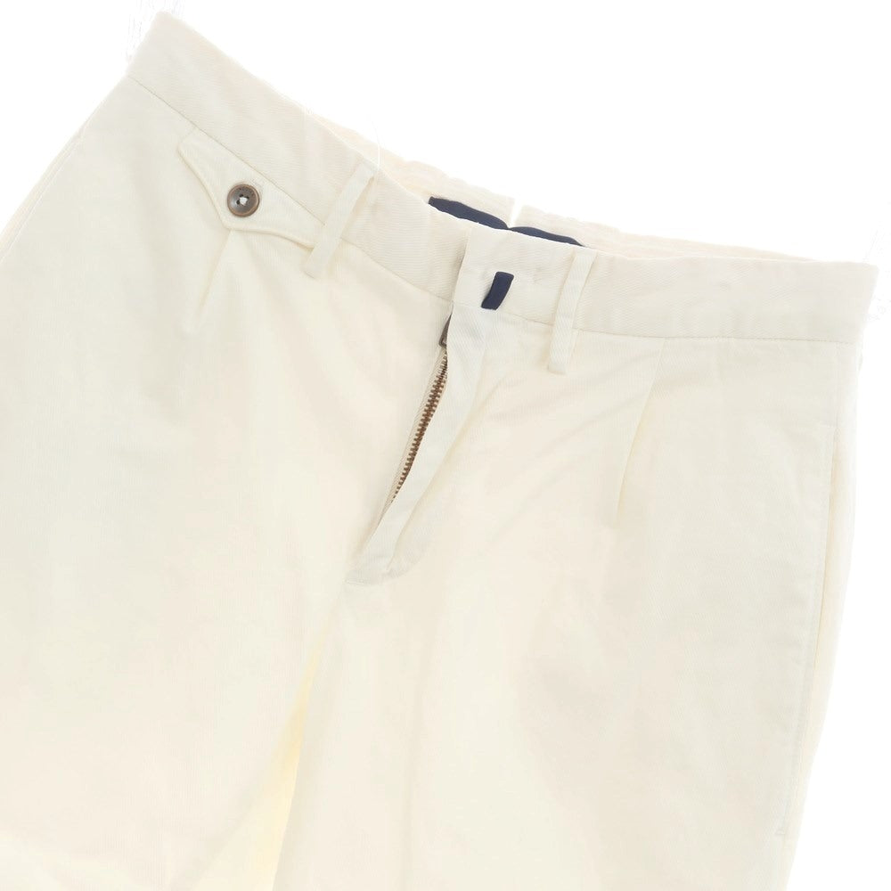 [Used] INCOTEX Cotton Casual Slacks Pants Off White [Size 42] [WHT] [S/S] [Condition Rank B] ​​[Men&