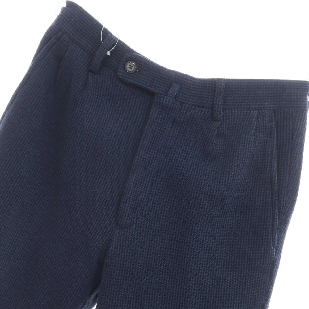 [Used] VIGANO Cotton Jersey Casual Slacks Pants Light Navy x Black [Size 42] [NVY] [S/S] [Condition Rank C] [Men&