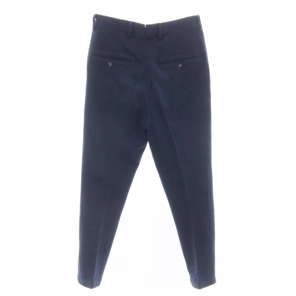 [Used] VIGANO Cotton Jersey Casual Slacks Pants Light Navy x Black [Size 42] [NVY] [S/S] [Condition Rank C] [Men&