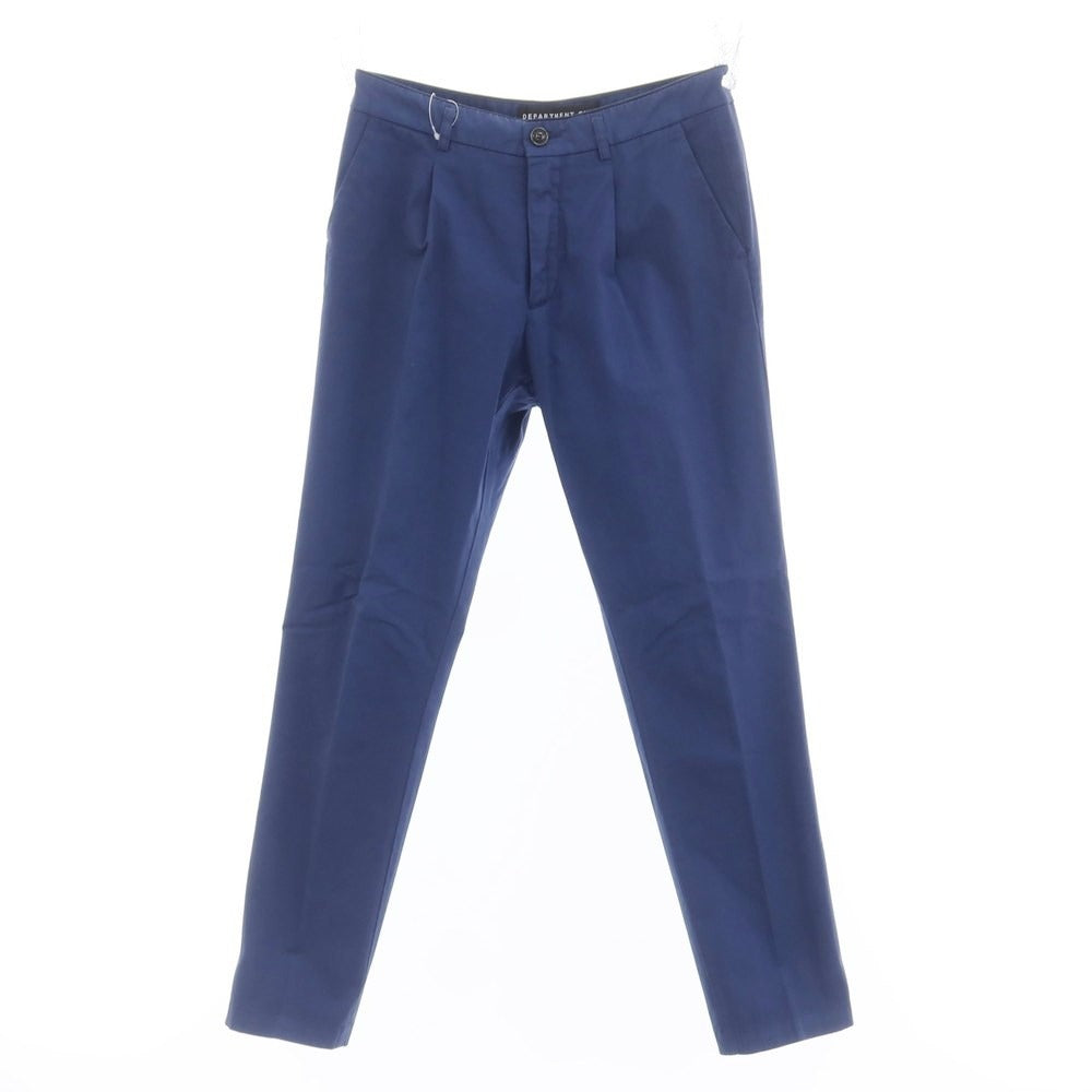 [Used] Department5 Cotton Casual Slacks Pants Light Navy [Size 28] [NVY] [S/S] [Condition Rank C] [Men&