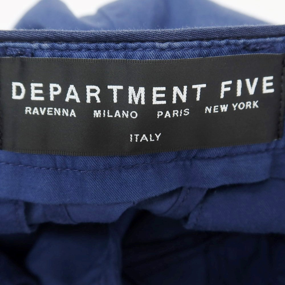 [Used] Department5 Cotton Casual Slacks Pants Light Navy [Size 28] [NVY] [S/S] [Condition Rank C] [Men&