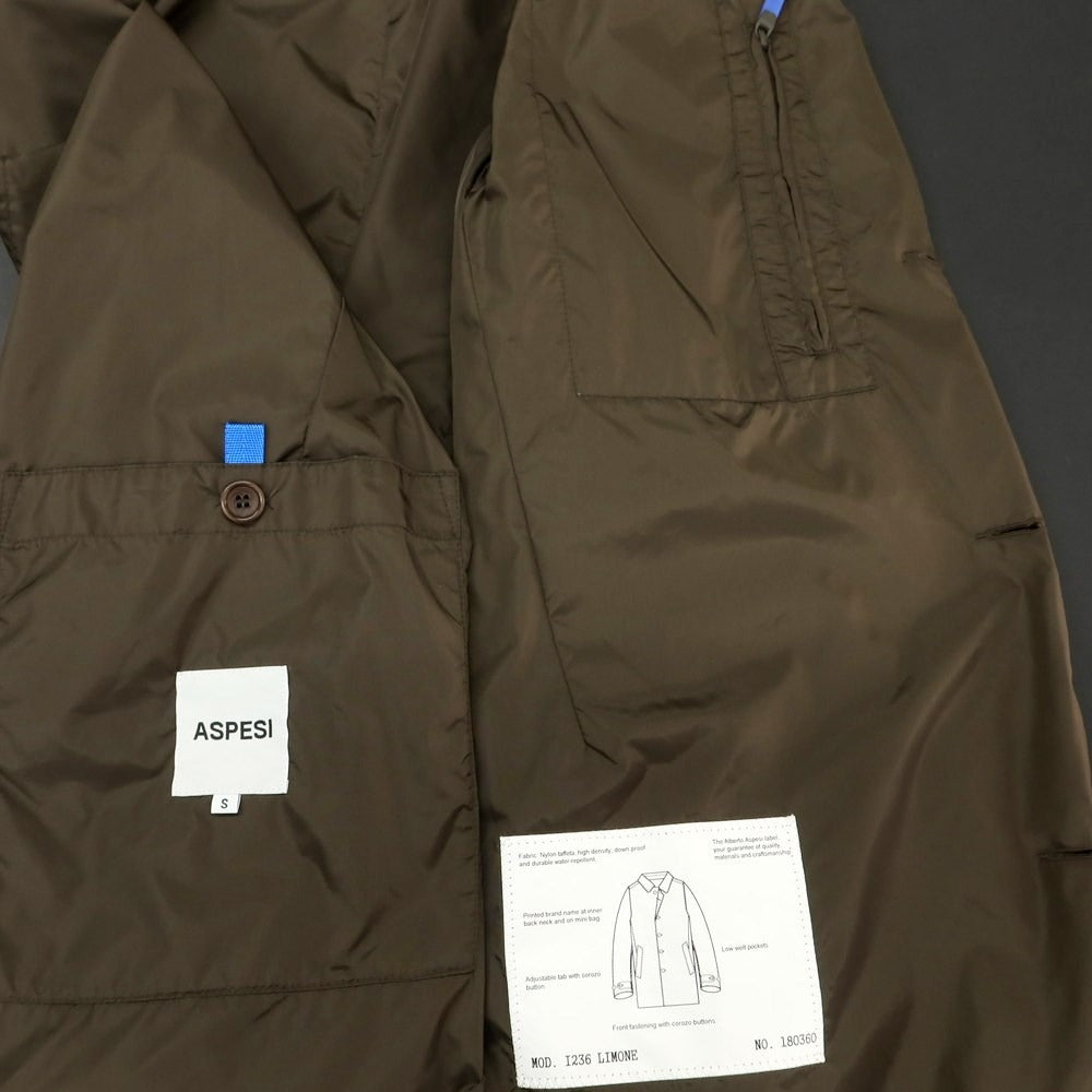 [Used] ASPESI nylon trench coat in dark olive [Size S] [GRN] [S/S] [Condition B] [Men&