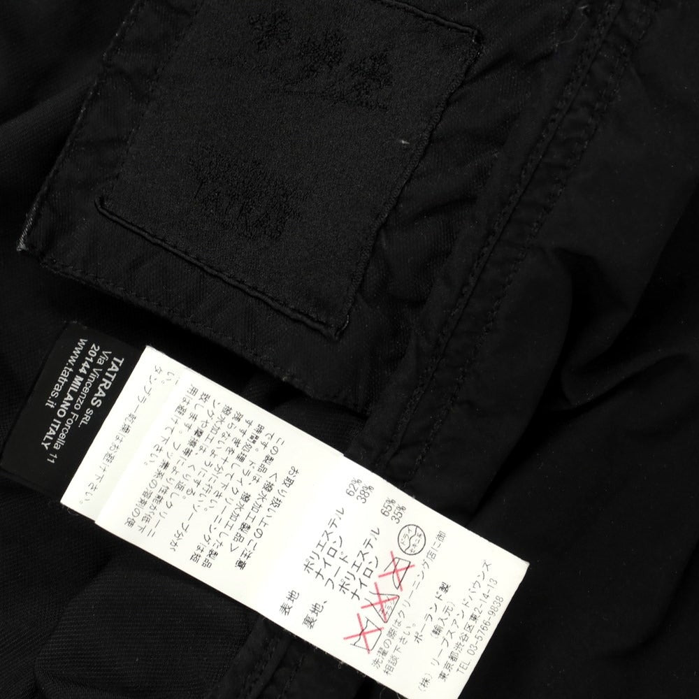 [Used] TATRAS polyester nylon military jacket, black [Size 3] [BLK] [S/S] [Condition Rank C] [Men&