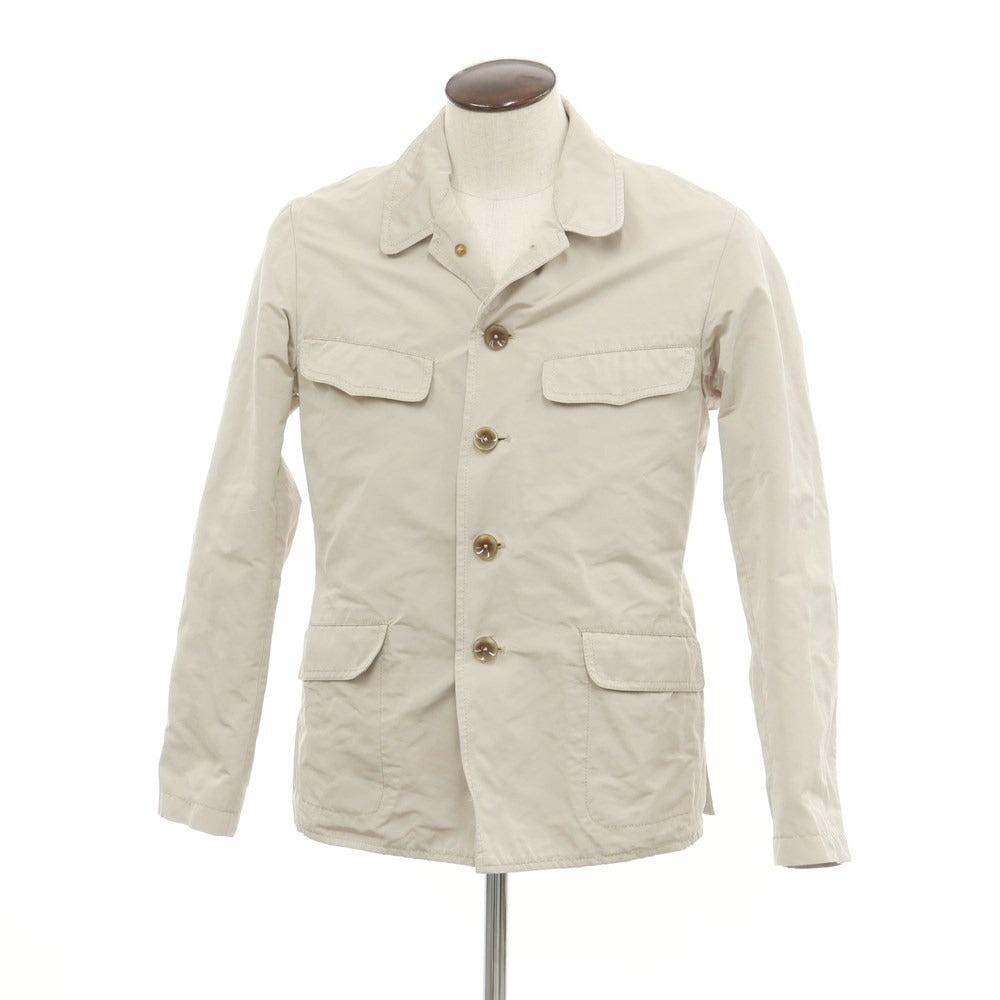 [Used] BOGLIOLI polyester safari jacket, light beige [48] [Condition rank D] [Men&