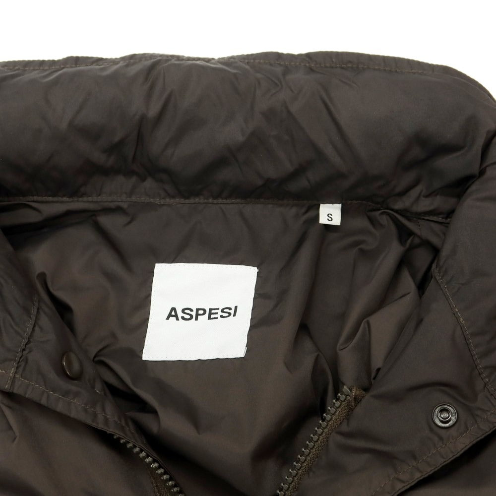 【中古】アスペジ ASPESI ナイロン M-65 ミリタリージャケット ダークオリーブ【サイズS】【GRN】【S/S】【状態ランクB】【メンズ】【759374】