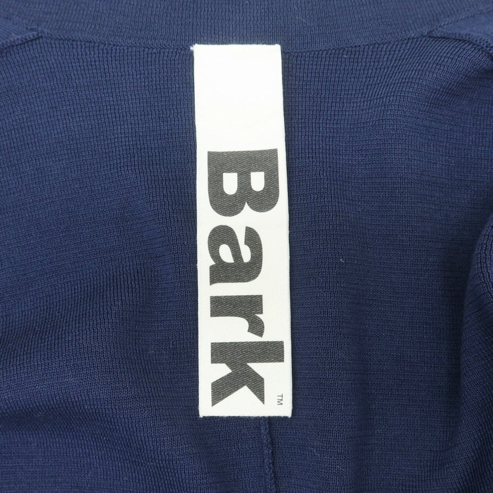 [Used] BARK high gauge cotton knit jacket, navy [S] [Condition rank B] ​​[Men&