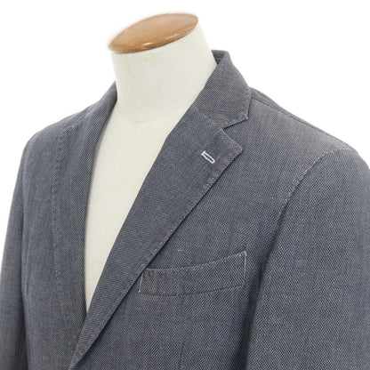 [Used] PORTALI Italian made linen cotton casual jacket, cool grey [46] [Condition rank C] [Men&