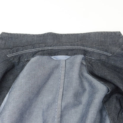 [Used] PORTALI Italian made linen cotton casual jacket, cool grey [46] [Condition rank C] [Men&