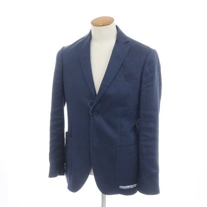 [Used] 8 By Yoox Linen Casual Jacket Navy [46] [Condition Rank C] [Men&