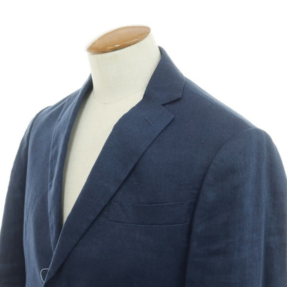 [Used] 8 By Yoox Linen Casual Jacket Navy [46] [Condition Rank C] [Men&