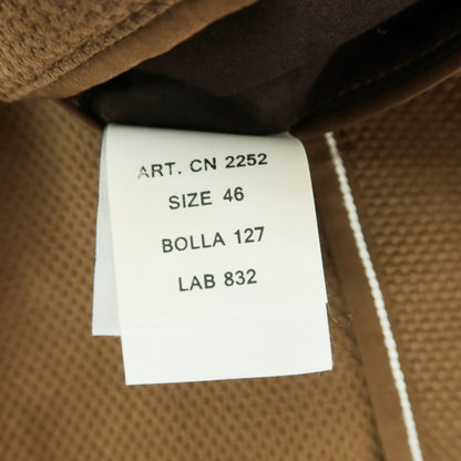[Used] CIRCOLO 1901 Cotton Jersey Casual Jacket Brown [46] [Condition Rank B] ​​[Men&