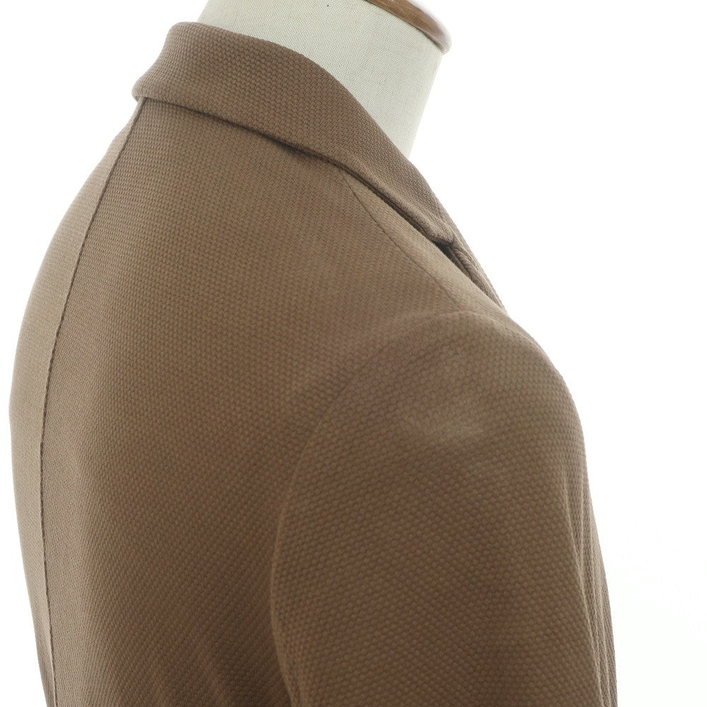 [Used] CIRCOLO 1901 Cotton Jersey Casual Jacket Brown [46] [Condition Rank B] ​​[Men&
