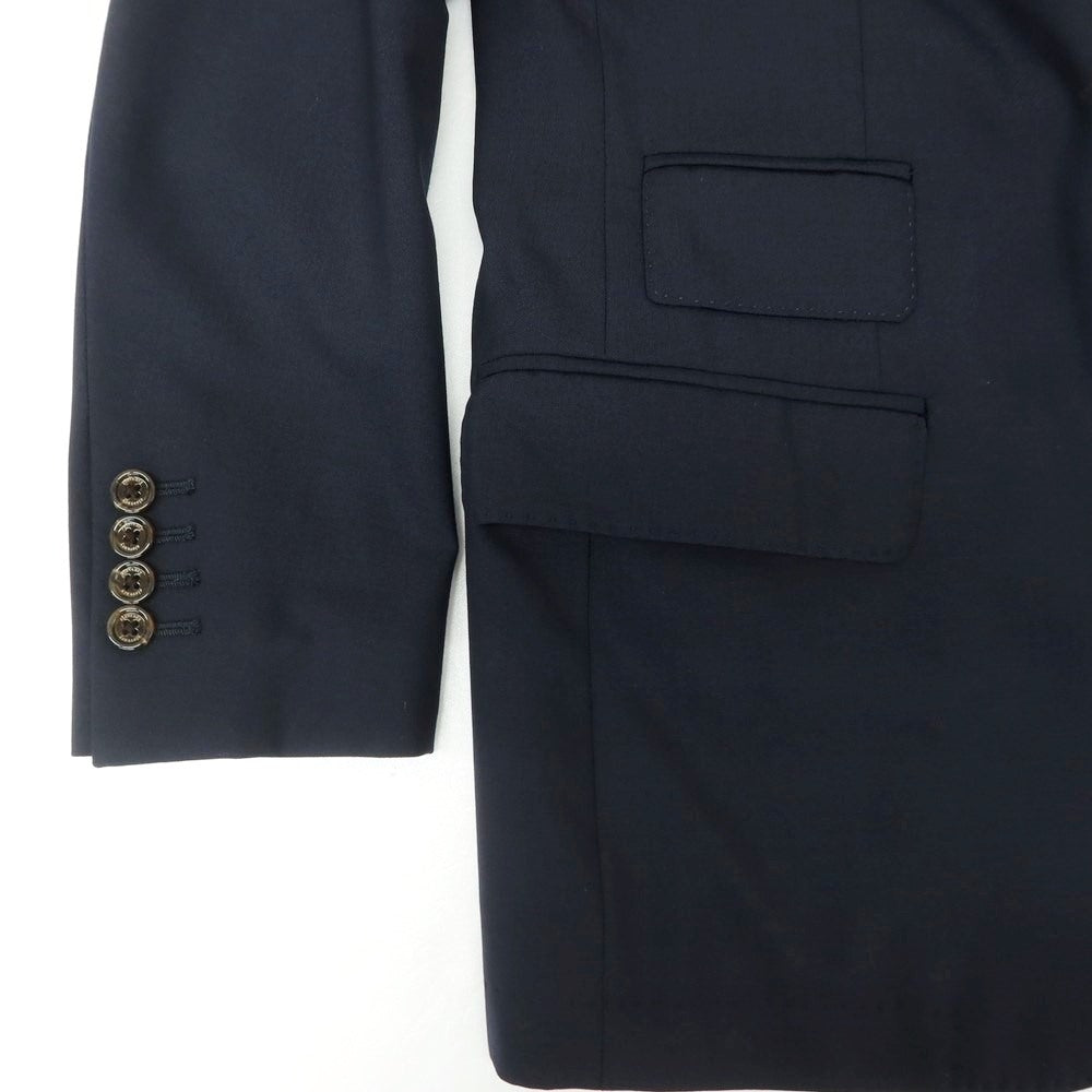 [Used] eleventy stretch wool tailored jacket, dark navy [48] [Condition rank B] ​​[Men&