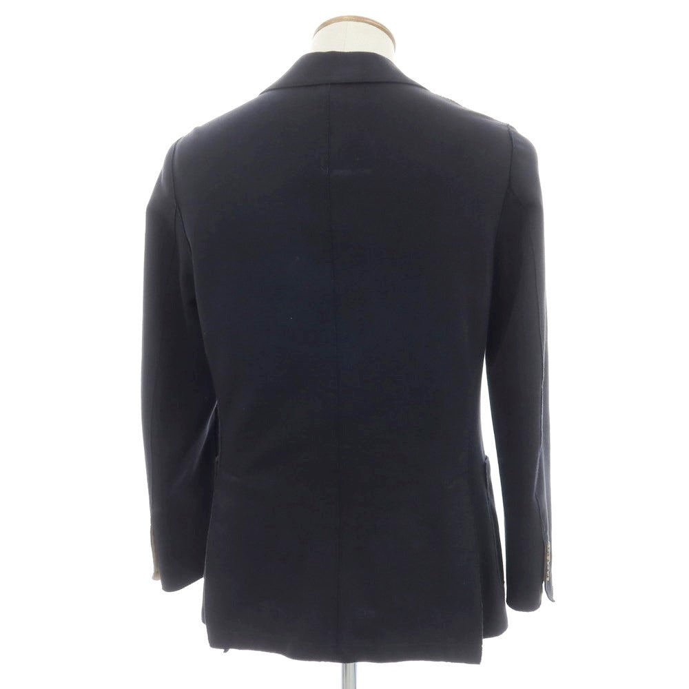 [Used] eleventy Cotton Nylon Jersey Casual Jacket Dark Navy [48] [Condition Rank B] ​​[Men&