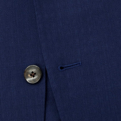 [Used] LARDINI wool mohair 3B tailored jacket, navy [46] [Condition rank B] ​​[Men&