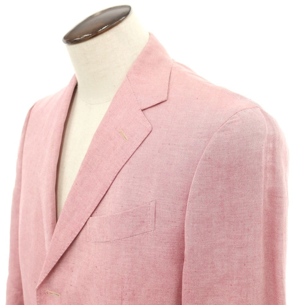 [Used] BOGLIOLI Cotton Linen 3B Casual Jacket Pink [48] [Condition Rank C] [Men&