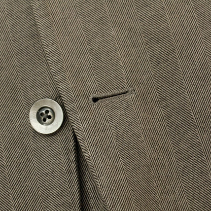 [Used] BOGLIOLI COAT Cotton Herringbone 3B Casual Jacket Warm Gray [48] [Condition Rank C] [Men&