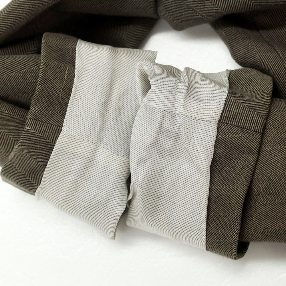 [Used] BOGLIOLI COAT Cotton Herringbone 3B Casual Jacket Warm Gray [48] [Condition Rank C] [Men&