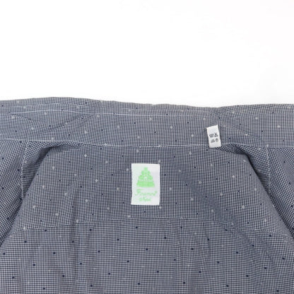 [Used] Finamore Cotton Horizontal Collar Casual Shirt Navy x White [Size 40] [NVY] [S/S/A/W] [Condition Rank C] [Men&