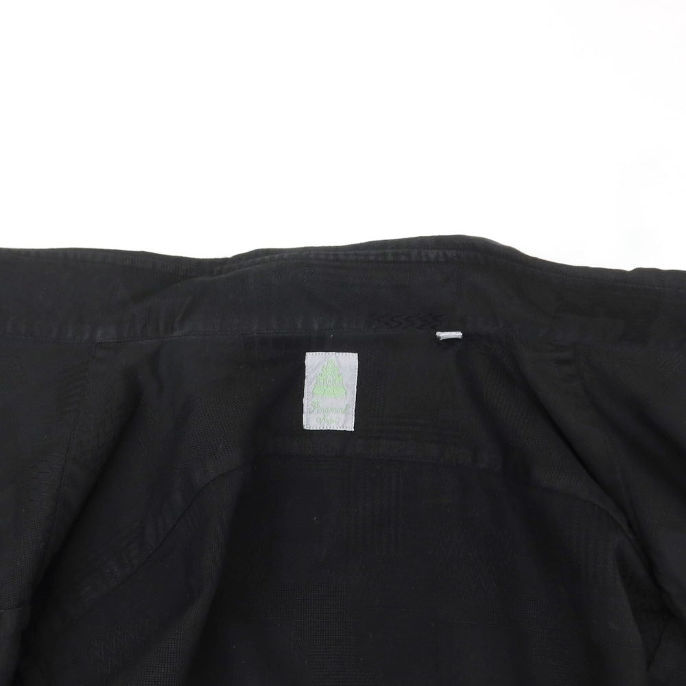 [Used] Finamore Cotton Horizontal Collar Casual Shirt Black [Size 41] [BLK] [S/S/A/W] [Condition Rank C] [Men&