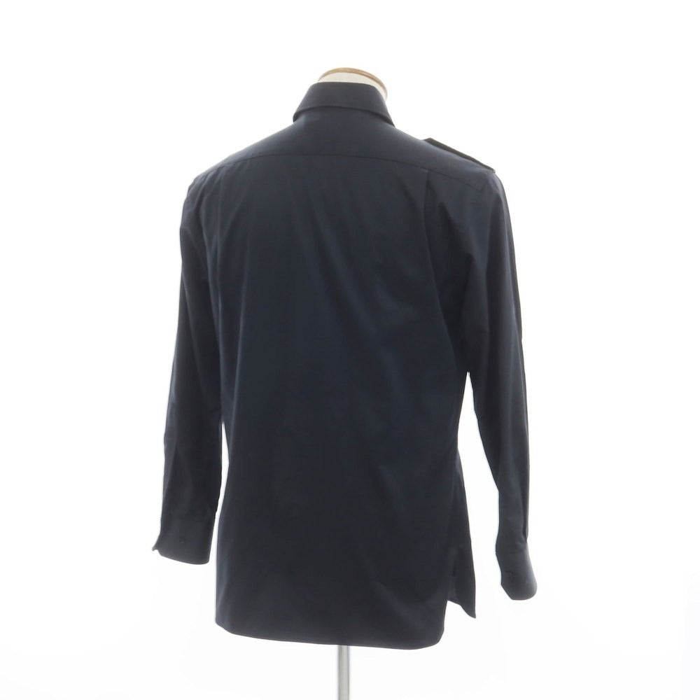 【中古】グッチ GUCCI コットン サファリシャツ カジュアルシャツ ブラック【サイズ40】【BLK】【S/S/A/W】【状態ランクC】【メンズ】【759285】
[APD]