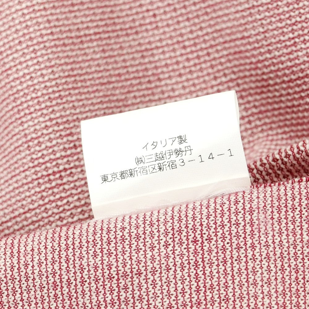 [Used] GIANGI Cotton Wool Wide Collar Casual Shirt Red [Size 39] [RED] [A/W] [Condition Rank B] ​​[Men&