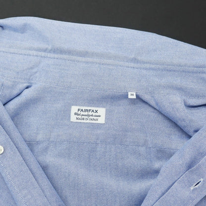 [Used] FAIRFAX Cotton Polyester Button Down Short Sleeve Shirt Blue [Size M] [BLU] [S/S] [Condition Rank B] ​​[Men&