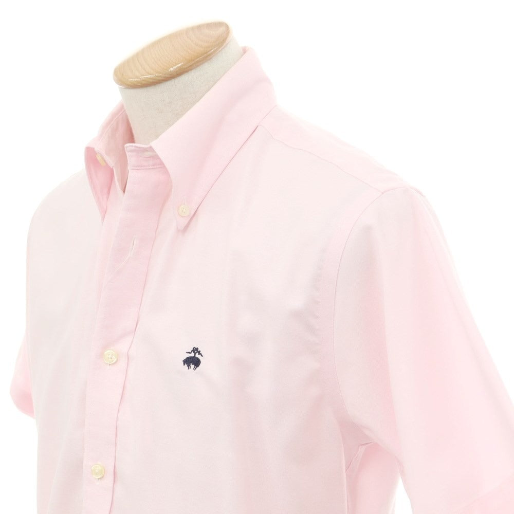 [Used] Brooks Brothers Cotton Button-down Short Sleeve Shirt Pink [Size S] [PNK] [S/S] [Condition Rank C] [Men&