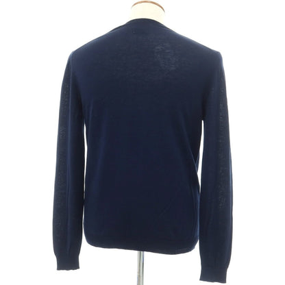 [Used] Bellwood Cotton V-neck Pullover Knit Navy [Size 48] [NVY] [S/S] [Condition Rank B] ​​[Men&