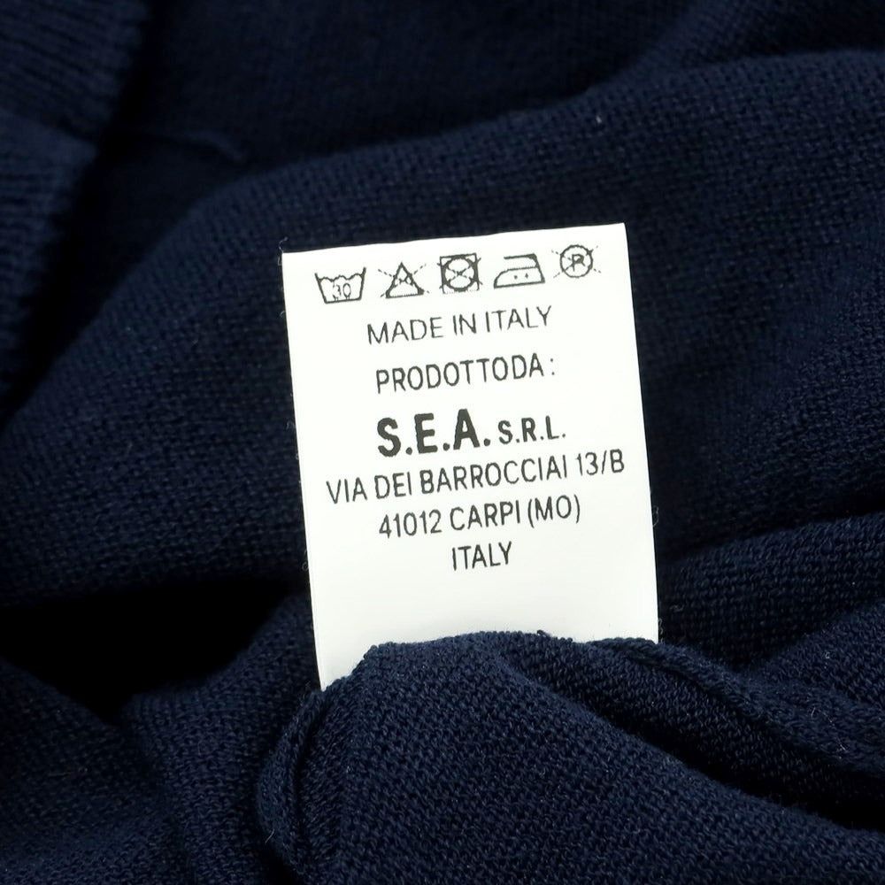 [Used] Bellwood Cotton V-neck Pullover Knit Navy [Size 48] [NVY] [S/S] [Condition Rank B] ​​[Men&