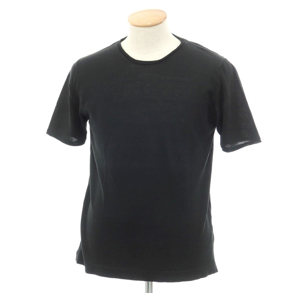 [Used] Bellwood Cotton Crew Neck Short Sleeve Pullover Knit Black [Size 46] [BLK] [S/S] [Condition Rank B] ​​[Men&