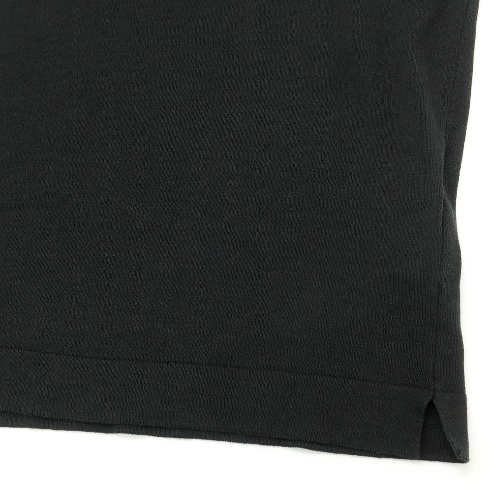 [Used] Bellwood Cotton Crew Neck Short Sleeve Pullover Knit Black [Size 46] [BLK] [S/S] [Condition Rank B] ​​[Men&