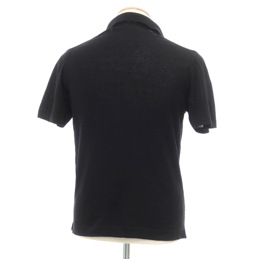 [Used] Bellwood Cotton Short Sleeve Polo Knit Black [Size 46] [BLK] [S/S] [Condition Rank B] ​​[Men&