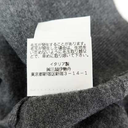 【中古】イセタンメンズ ISETAN MENS ハイゲージ ウール Vネック プルオーバーニット グレー【サイズ48】【GRY】【A/W】【状態ランクB】【メンズ】【758995】