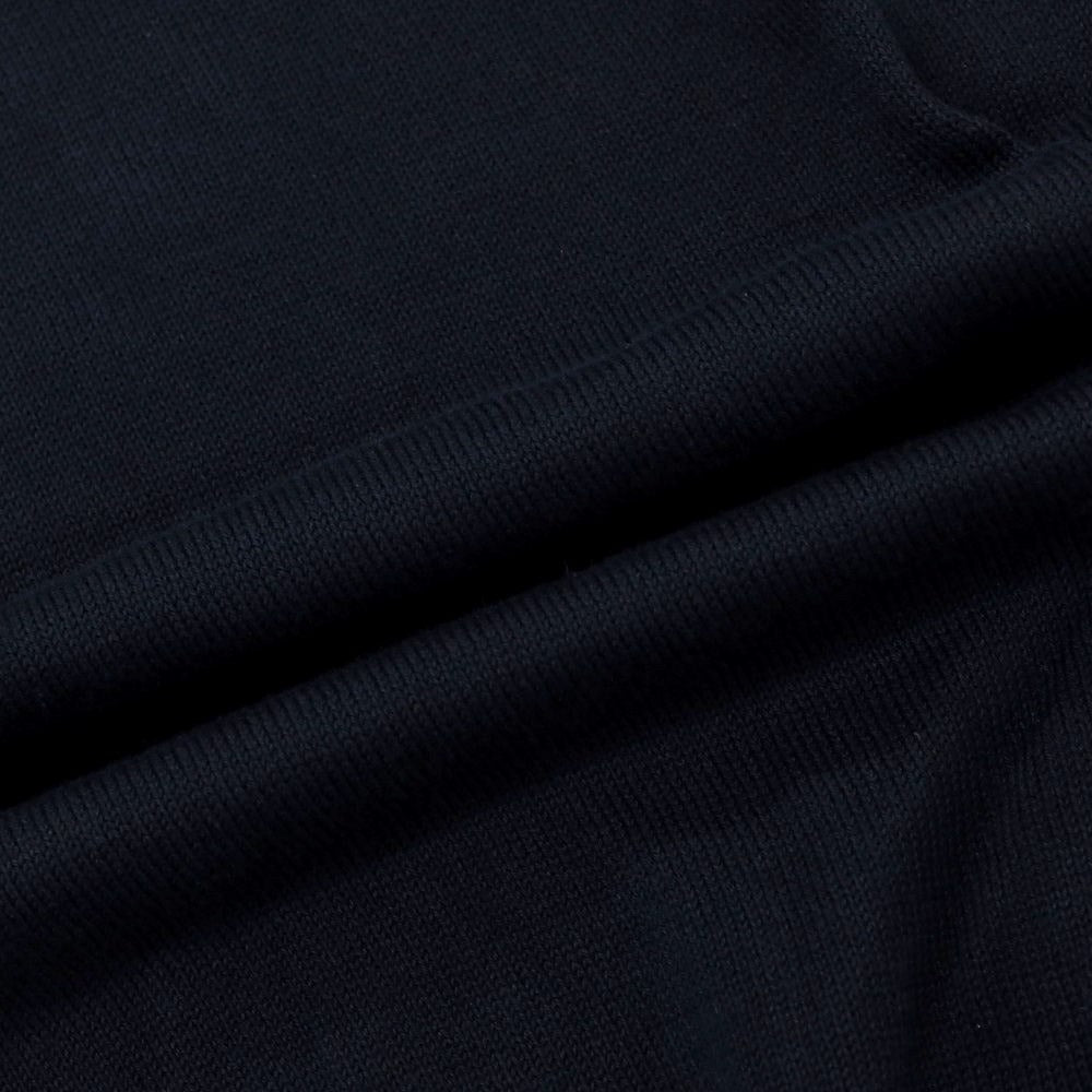 [Used] GRAN SASSO Cotton V-neck pullover knit, dark navy [Size 48] [NVY] [S/S] [Condition Rank B] ​​[Men&