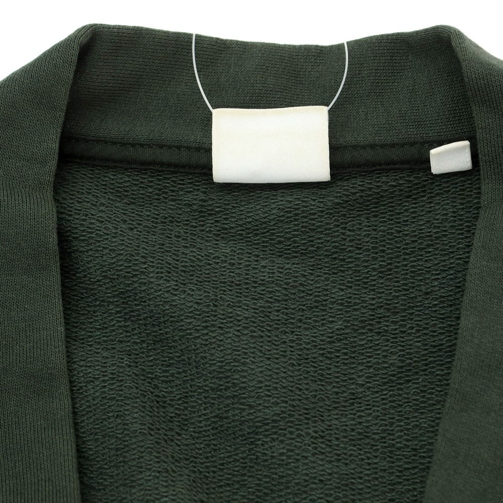 [Used] ASPESI Cotton Sweatshirt Cardigan Dark Green [Size M] [GRN] [S/S/A/W] [Condition Rank C] [Men&