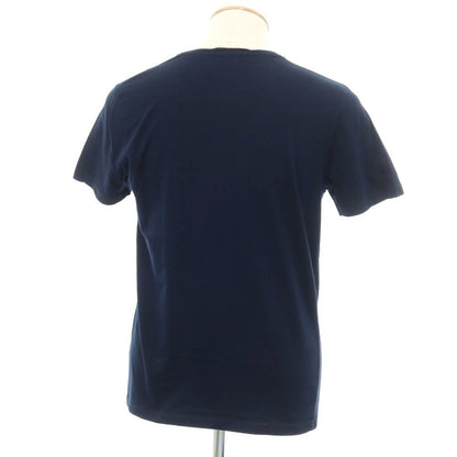 [Used] V-neck cotton crew neck short sleeve T-shirt navy [Size S] [NVY] [S/S] [Condition Rank B] ​​[Men&