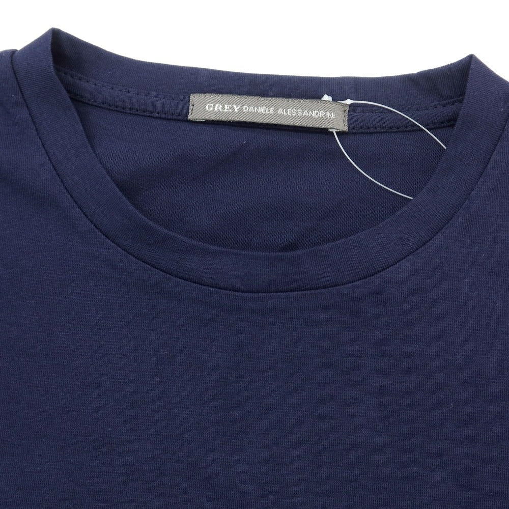 [Used] DANIELE ALESSANDRINI Cotton crew neck short sleeve T-shirt Navy [Size S] [NVY] [S/S] [Condition Rank B] ​​[Men&