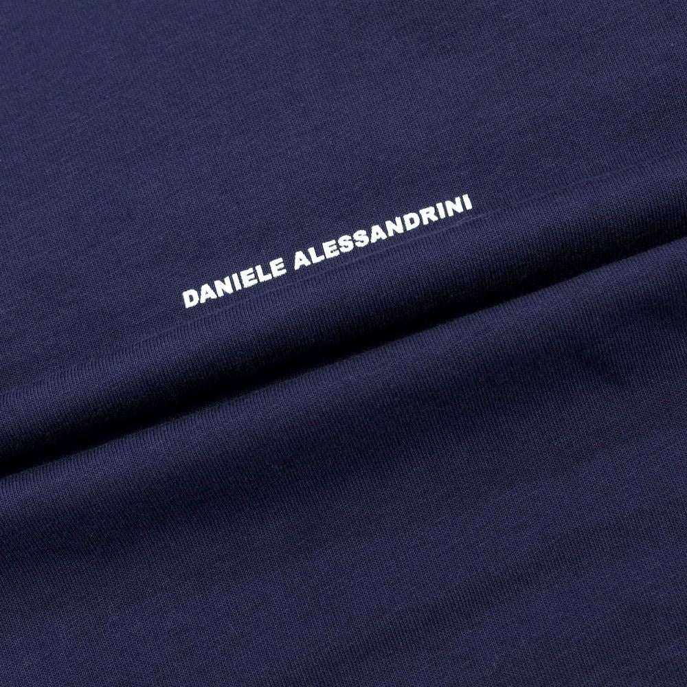 [Used] DANIELE ALESSANDRINI Cotton crew neck short sleeve T-shirt Navy [Size S] [NVY] [S/S] [Condition Rank B] ​​[Men&