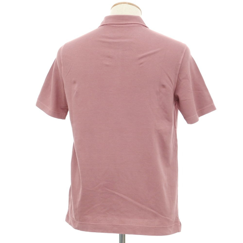 [Used] CIRCOLO 1901 Cotton Short Sleeve Polo Shirt Dusty Pink [S] [Condition Rank B] ​​[Men&