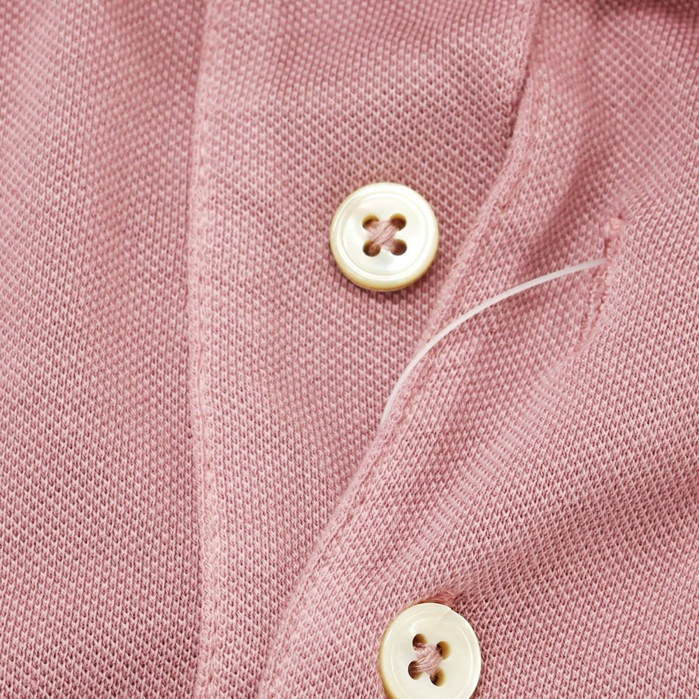 [Used] CIRCOLO 1901 Cotton Short Sleeve Polo Shirt Dusty Pink [S] [Condition Rank B] ​​[Men&