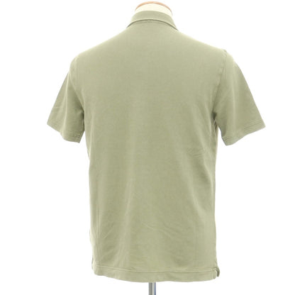 [Used] CIRCOLO 1901 Cotton Short Sleeve Polo Shirt Light Olive [S] [Condition Rank B] ​​[Men&