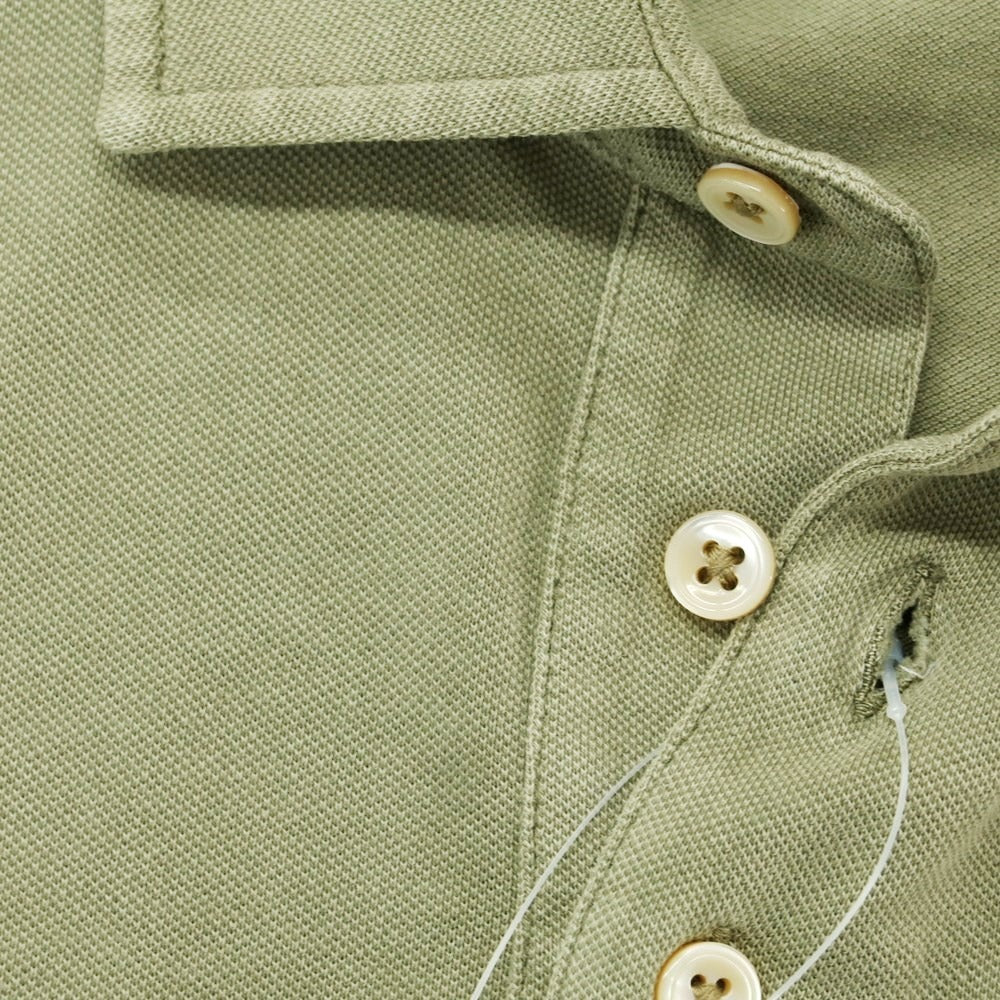 [Used] CIRCOLO 1901 Cotton Short Sleeve Polo Shirt Light Olive [S] [Condition Rank B] ​​[Men&