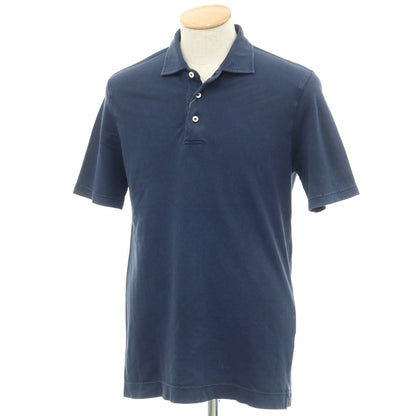 [Used] CIRCOLO 1901 Cotton Short Sleeve Polo Shirt Navy [S] [Condition Rank B] ​​[Men&