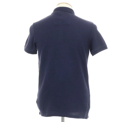 [Used] Calvin Klein Cotton Short Sleeve Polo Shirt Navy [XS] [Condition Rank B] ​​[Men&