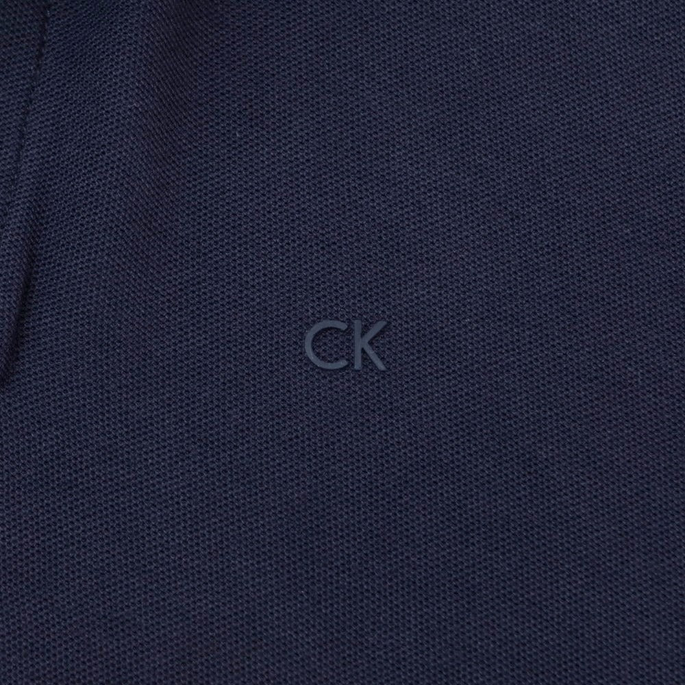 [Used] Calvin Klein Cotton Short Sleeve Polo Shirt Navy [XS] [Condition Rank B] ​​[Men&