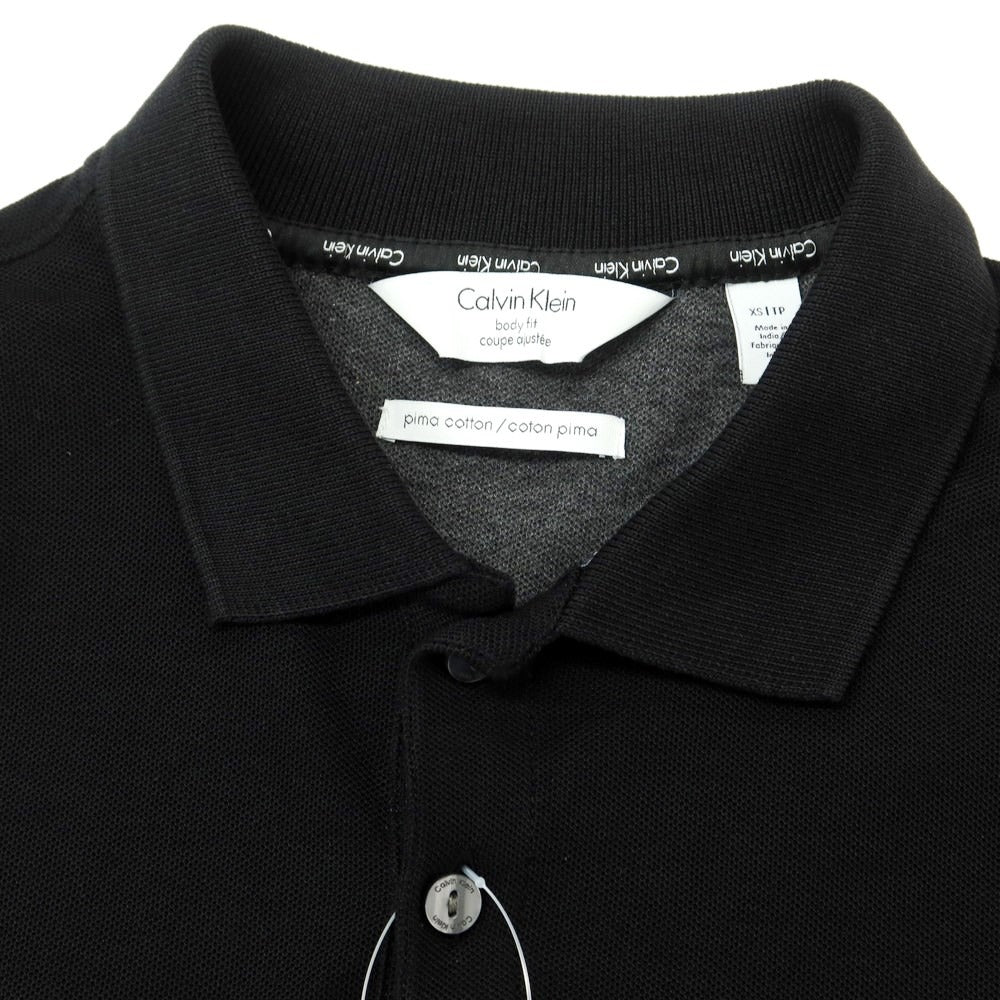 【中古】カルバンクライン Calvin Klein コットン 半袖ポロシャツ ブラック【 XS 】【 状態ランクB 】【 メンズ 】
[APD]