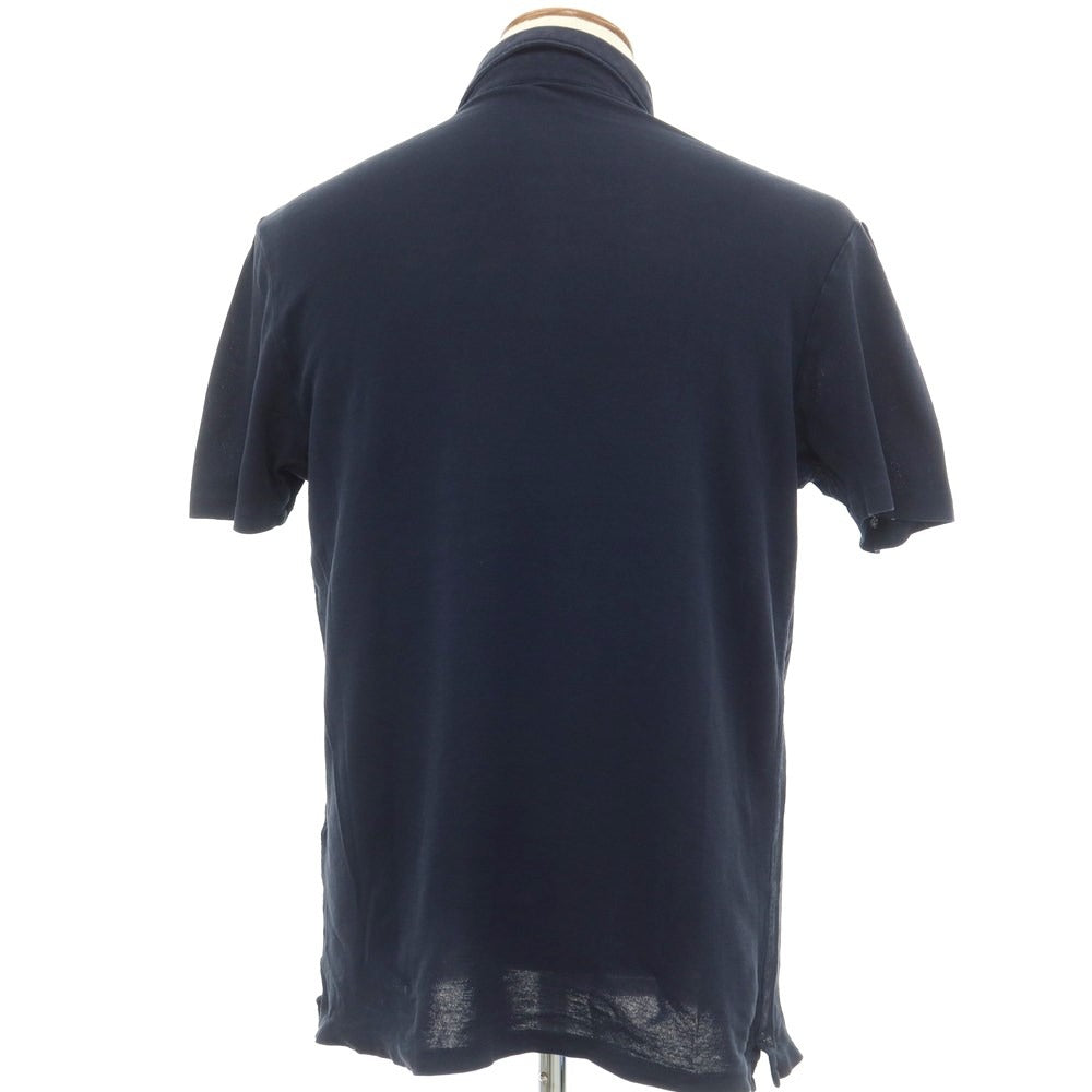 [Used] Altea Ice Cotton Short Sleeve Polo Shirt Navy [M] [Condition Rank B] ​​[Men&